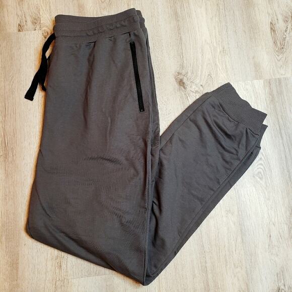 Womens Loose Fit Joggers with Zippered Pockets Small - Picture 1 of 8